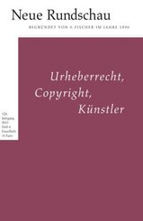 Urheberrecht, Copyright, Künstler. - 126. Jgg. / H.4