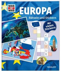 WAS IST WAS Rätseln und Stickern: Europa