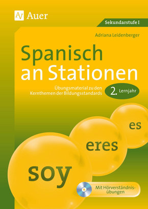 Spanisch an Stationen 2. Lernjahr, m. 1 CD-ROM