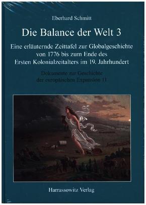 Dokumente zur Geschichte der europäischen Expansion: Die Balance der Welt 3