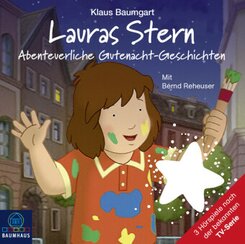 Lauras Stern - Abenteuerliche Gutenacht-Geschichten, 1 Audio-CD
