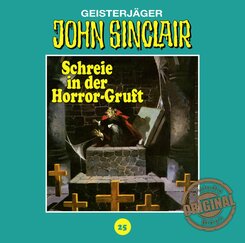 John Sinclair Tonstudio Braun - Schreie in der Horror-Gruft, 1 Audio-CD - Tl.2
