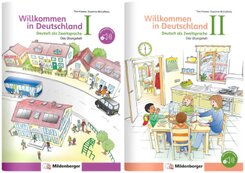 Willkommen in Deutschland: Das Übungsheft I + II, 2 Bde.; Bd.1/2