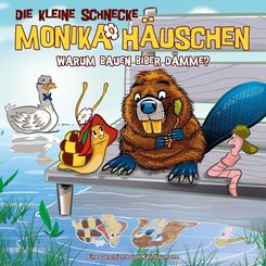 Die kleine Schnecke, Monika Häuschen, Audio-CDs: Warum bauen Biber Dämme?, 1 Audio-CD