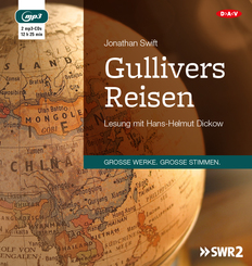 Gullivers Reisen, 2 Audio-CD, 2 MP3