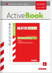 MATHE Skript, Abschlussprüfung Realschule Bayern Wahlpflichtfächergruppe II/III, m. ActiveBook DVD-ROM