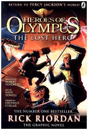 Heroes of Olympus: The Lost Hero, Graphic Novel, english edition