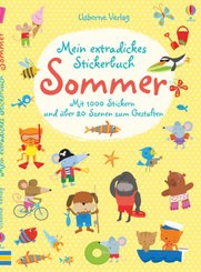 Mein extradickes Stickerbuch: Sommer