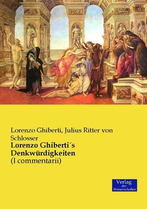 Lorenzo Ghiberti's Denkwürdigkeiten