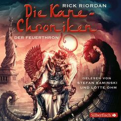 Die Kane-Chroniken 2: Der Feuerthron, 6 Audio-CDs