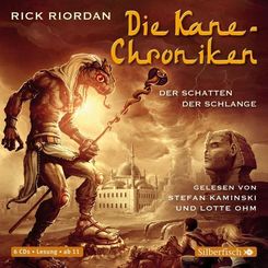 Die Kane-Chroniken 3: Der Schatten der Schlange, 6 Audio-CDs