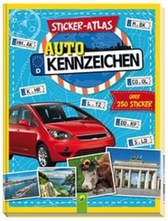 Sticker-Atlas Autokennzeichen