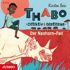 Thabo - Detektiv & Gentleman - Der Nashorn-Fall, 4 Audio-CDs