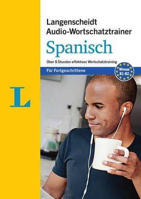 Langenscheidt Audio-Wortschatztrainer Spanisch für Fortgeschrittene - für Fortgeschrittene, 1 MP3-CD