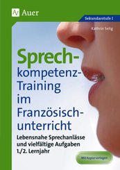Sprechkompetenz-Training im Französischunterricht, 1./2. Lernjahr