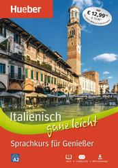 Italienisch ganz leicht - Sprachkurs für Genießer, Buch + 2 Audio-CDs + MP3-Download