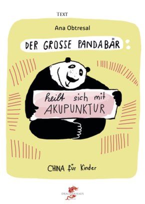 Der große Pandabär heilt sich mit Akupunktur