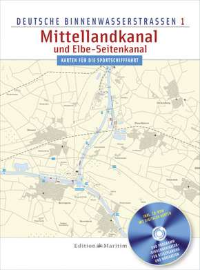 Deutsche Binnenwasserstraßen Mittellandkanal und Elbe-Seitenkanal