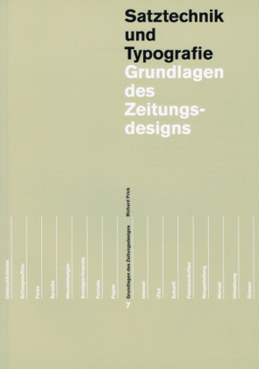 Grundlagen des Zeitungs- und Zeitschriftendesigns, in 2 Bdn.