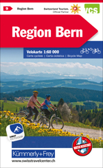 Kümmerly+Frey Karte Region Bern Velokarte