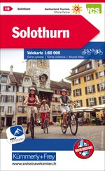 Kümmerly+Frey Karte Solothurn Velokarte