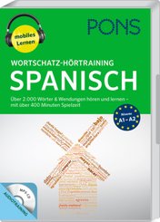 PONS Wortschatz-Hörtraining Spanisch, 1 MP3-CD