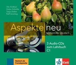 Aspekte neu Lehrbuch C1, 3 Audio-CDs