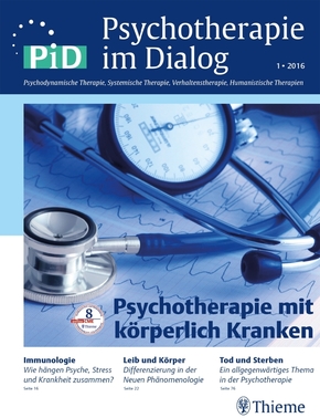 Psychotherapie im Dialog (PiD): Psychotherapie mit körperlich Kranken