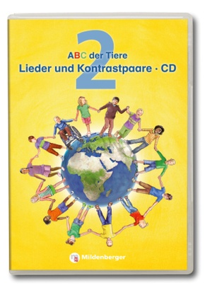 : ABC der Tiere 2 - 2. Schuljahr, Lieder und Kontrastpaare, 2 Audio-CDs, Audio-CD