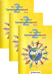 ABC der Tiere 2 - 2. Schuljahr, Spracharbeitshefte (Teil A, B, C), 3 Hefte m. CD-ROM