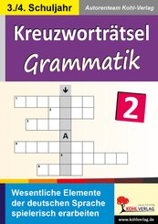 Kreuzworträtsel Grammatik - Bd.2
