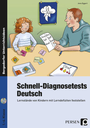 Schnell-Diagnosetests: Deutsch 1.-4. Klasse, m. 1 CD-ROM