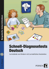 Schnell-Diagnosetests: Deutsch 1.-4. Klasse, m. 1 CD-ROM