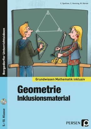 Geometrie - Inklusionsmaterial, m. 1 CD-ROM