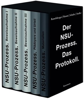 Der NSU Prozess, 5 Bände