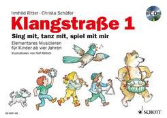 Klangstraße, Kinderheft, m. Audio-CD - Tl.1