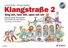 Klangstraße, Kinderheft, m. Audio-CD - Tl.2