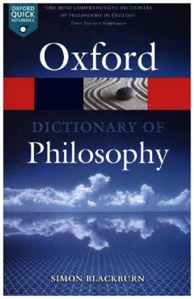 The Oxford Dictionary of Philosophy