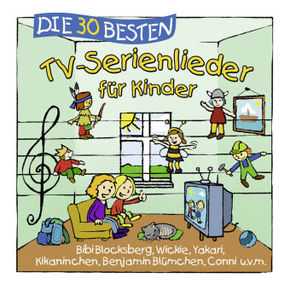 Die 30 besten TV-Serienlieder, 1 Audio-CD