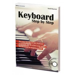 Keyboard Step by Step, m. Audio-CD