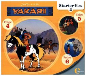 Yakari - Starter-Box, 3 Audio-CD - Tl.2