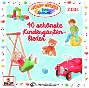 40 schönste Kindergartenlieder, 2 Audio-CDs
