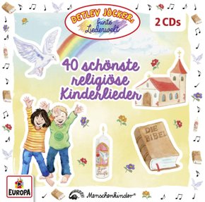 40 schönste religiöse Kinderlieder, 2 Audio-CD