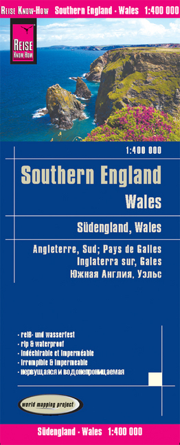 Reise Know-How Landkarte Südengland, Wales (1:400.000). Southern England, Wales / Angleterre Süd, Pays de Galles / Ingla