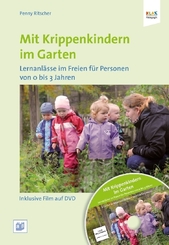 Mit Krippenkindern im Garten, m. 1 DVD