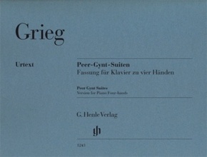 Edvard Grieg - Peer-Gynt-Suiten - Fassung für Klavier zu vier Händen