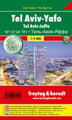 Freytag & Berndt Stadtplan Tel Aviv - Yaffo, City Pocket + The Big Five; Tel Aviv - Jaffa