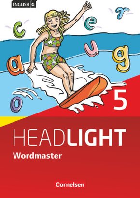 English G Headlight - Allgemeine Ausgabe - Band 5: 9. Schuljahr, Wordmaster mit Lösungen - Vokabellernbuch