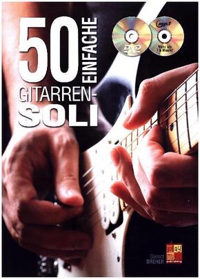 50 einfache Gitarren-Soli, Buch + DVD + MP3-CD