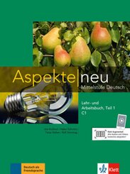 Aspekte neu Lehr- und Arbeitsbuch C1, m. Audio-CD - Tl.1